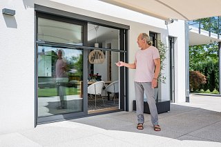 Komfort per Knopfdruck