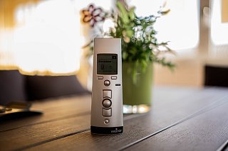 Komfortable Steuerung auf Knopfdruck