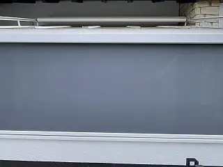 Einbau einer Senkrechtmarkise (Teil 2)