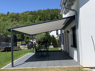 Installation einer Pergolamarkise (Teil 2)