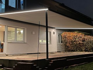 Installation einer Pergolamarkise (Teil 2)