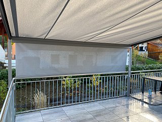 Installation einer Pergolamarkise (Teil 2)