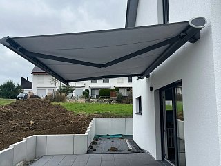 Einbau einer Kassettenmarkise (Teil 2)